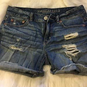 Distressed Jean Shorts - Women - American Eagle